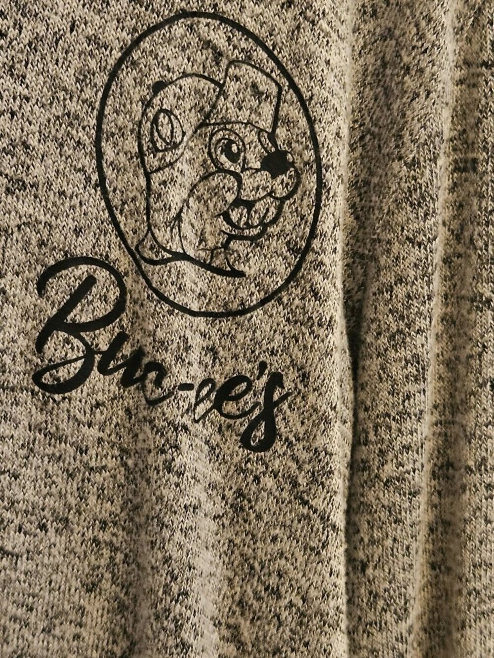 Women's Gray Marled Long-Sleeve Sweater By BUC-EE'S